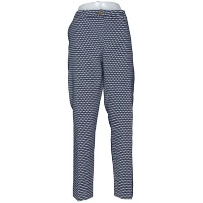 Bukser (Blå, Hvid) fra Yera Bomuld, Elastan, Polyester