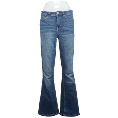 Jean (Bleu) de Denim Coton, Élasthane
