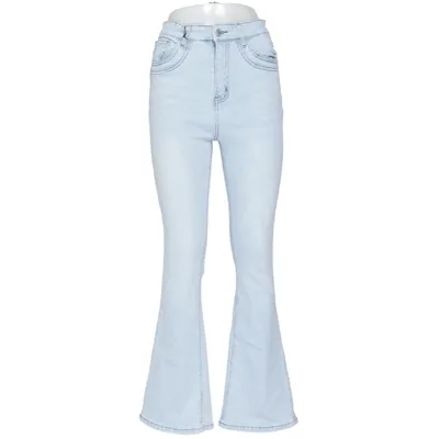 Jeans (Blue) from Shein Cotton, Elastane, Polyester