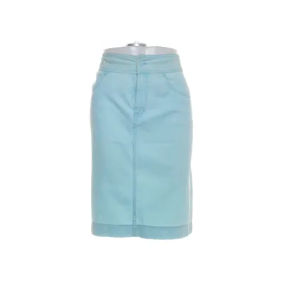 Jupe en jean (Bleu) de Vanilia Coton, Élasthane