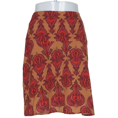 Skirt (Beige, Multicolored) from K & US Viscose