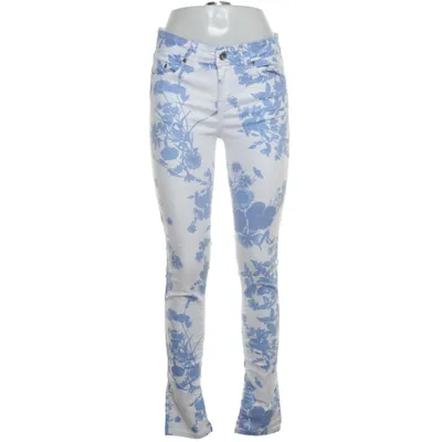 Spijkerbroek (Wit, Blauw, Meerkleurig) van Jones Katoen, Polyester