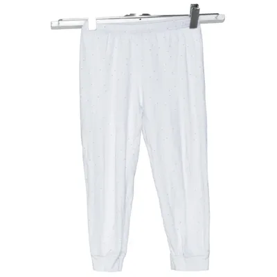 Pyjamasbyxor (Vit) från Livly Baby Bomull