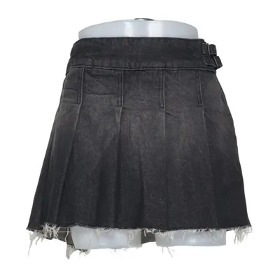Jupe en jean (Gris) de Bershka Coton