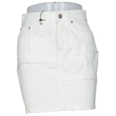 Jupe en jean (Blanc) de Melissa Bentsen x NA-KD Coton