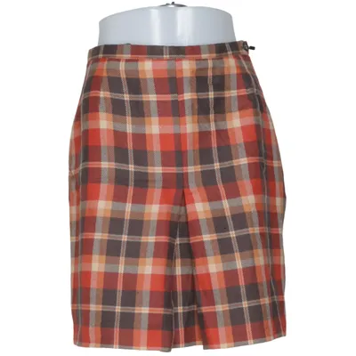 Rok (Rood, Bruin, Beige) van Principles Acetaat, Wol