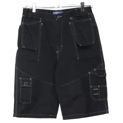 Arbeitsshorts (Schwarz) von Carpenter Baumwolle, Polyester