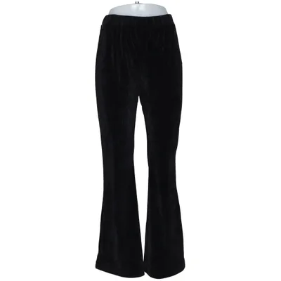 Corduroy pants (Black) from Voyelles Elastane, Polyester