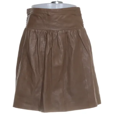 Lederrock (G8038) von Saint Tropez Leder, Polyester