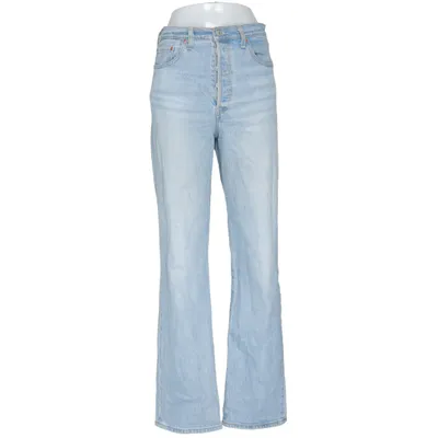 Jeans (Ribcage Straight) from Levi Strauss & Co Cotton, Elastane