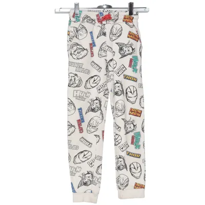 Joggingbroek (Beige, Meerkleurig) van Marvel Avengers Katoen, Elastaan, Polyester