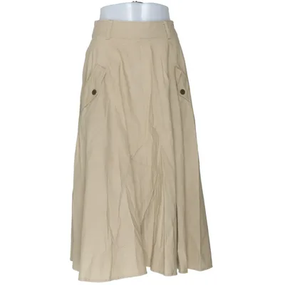 Maxi rok (Beige) van Oxygene Katoen