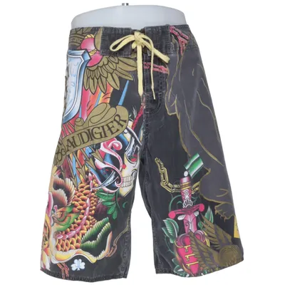 Swim shorts (Gray, Multicolored) from Christian Audigier Polyester