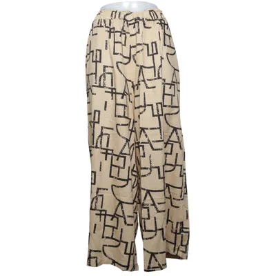 Palazzo pants (Beige, Black) from Samsa Collection Viscose