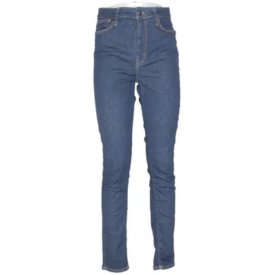 Spijkerbroek (Blauw) van Never Denim Katoen, Elastaan, Polyester