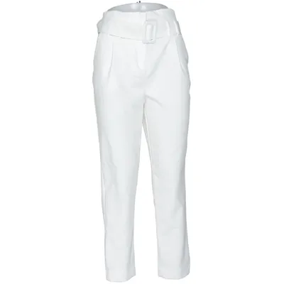 Kostuumbroek (Wit) van Collection Pimkie Elastaan, Polyester