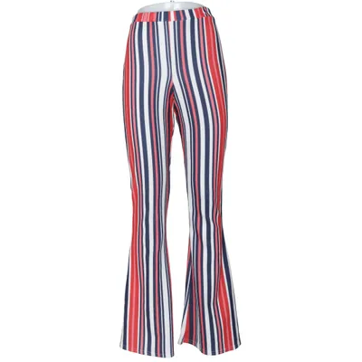 Palazzo broek (Blauw, Rood, Wit) van Quiz Elastaan, Polyester