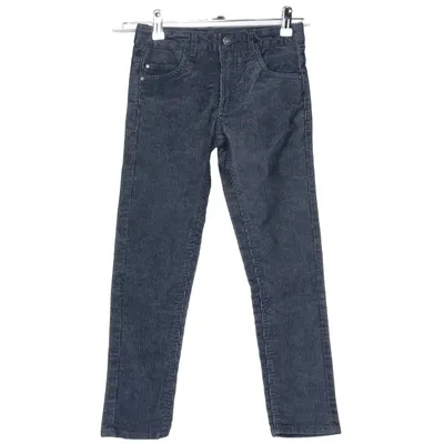 Pantalon en velours (Gris) de Pocopiano Coton, Élasthane, Polyester