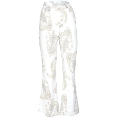 Jeans (Hvid, Brun) fra Pazzione Bomuld, Elastan