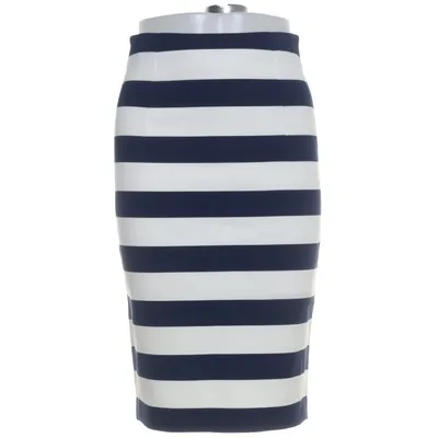 Skirt (Blue, White) from Aggi Elastane, Polyester