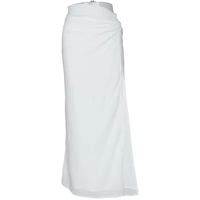 Maxi skirt (White) from Tiger Mist Elastane, Polyester