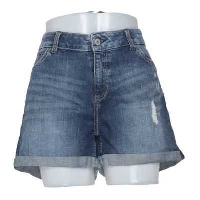 Denim shorts (Blue) from Denim by Lindex Cotton, Elastane, Leather