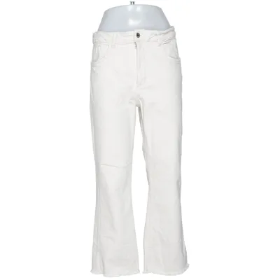 Jeans (Beige) from Zara Cotton, Elastane