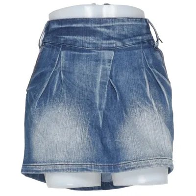 Jeanskjol (Blå) från Okay Bomull, Elastan, Polyester