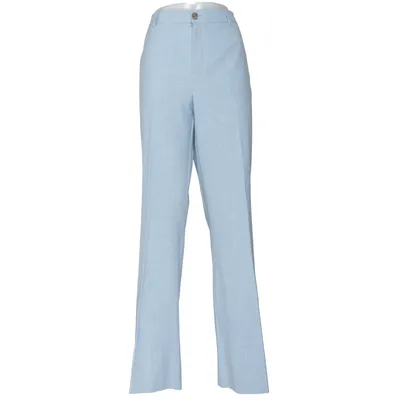 Pantalon patte d'éléphant (Bleu) de Mos Mosh Élasthane, Polyester, Viscose