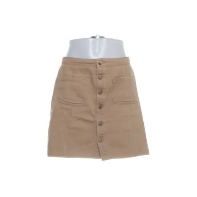 Denim skirt (Beige) from Amelia Cotton