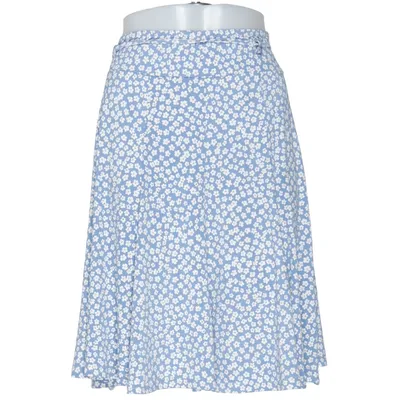 Jupe portefeuille (Bleu, Blanc) de Paparazzi Élasthane, Polyester