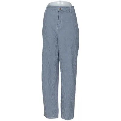 Spijkerbroek (Blauw, Wit) van Nümph Katoen, Elastaan