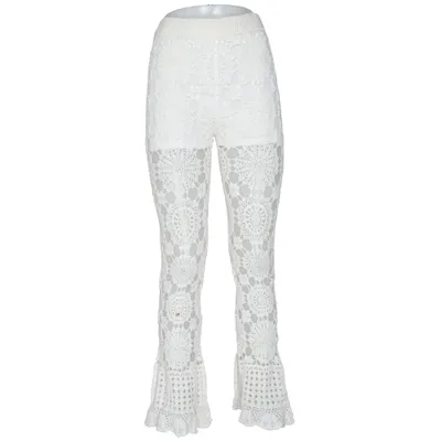 Pants (White) from Impuls Cotton