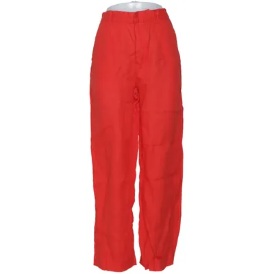 Pants (Red) from Premium Quality Gina Tricot Linen