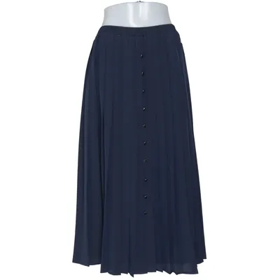 Maxi nederdel (Blå) fra Anne Bruse Acetat, Polyester