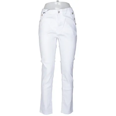 Spijkerbroek (Wit) van Re-Dress Katoen, Elastaan, Polyester