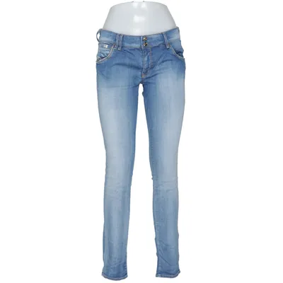 Leggings (Blauw) van Gas Katoen, Elastaan, Lyocell