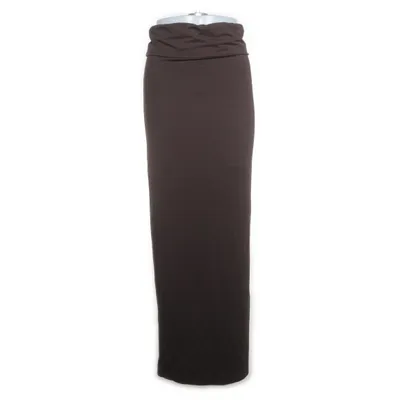 Maxirock (Braun) von Gina Tricot Elasthan, Viskose