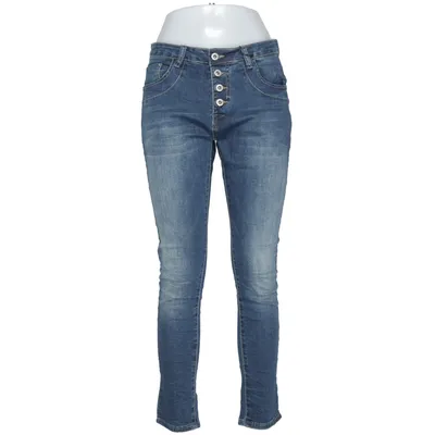 Jeans (Blå) från Place du Jour Bomull, Elastan