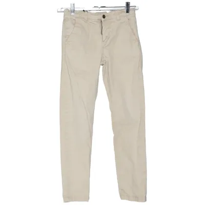 Chinos (Beige) from Polarn O. Pyret Cotton, Elastane