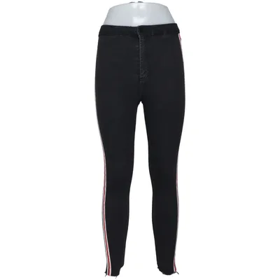 Jeans (Black, White, Red) from Zara Trafaluc Denim Collection Cotton, Elastane, Polyester