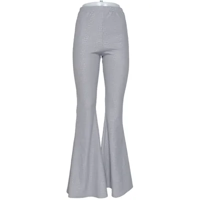 Byxor (Grå) från PrettyLittleThing Elastan, Polyester