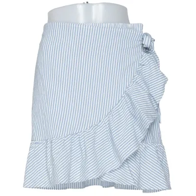 Omlottkjol (Life Wrap Skirt Pnt) från ONLY Blue Denim Återvunnen polyester