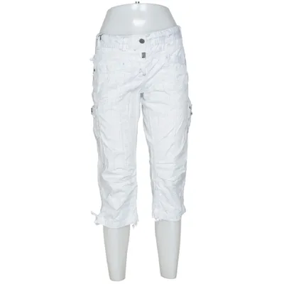Pantacourt (Blanc, Gris) de Timezone Coton