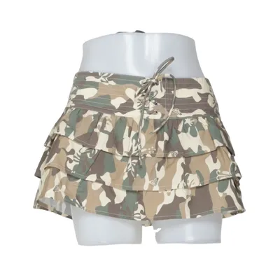 Skort (Brun, Grön, Beige) från Roxy Bomull, Elastan