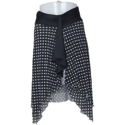Skirt (Black, White) from Wiki Elastane, Polyamide