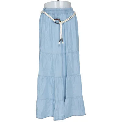 Maxi skirt (Blue) from Mirelle Design Lyocell