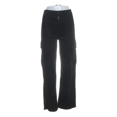 Pantalon cargo (Noir) de Laulia Coton, Élasthane