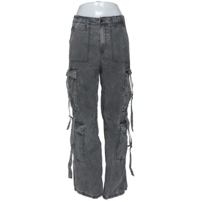 Cargo pants (Gray) from Bershka Cotton