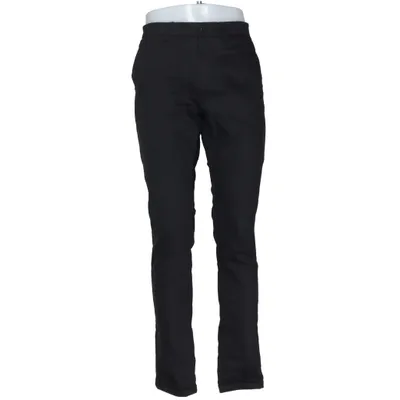 Chinos (Zwart) van Cast Iron Katoen, Elastaan, Polyamide